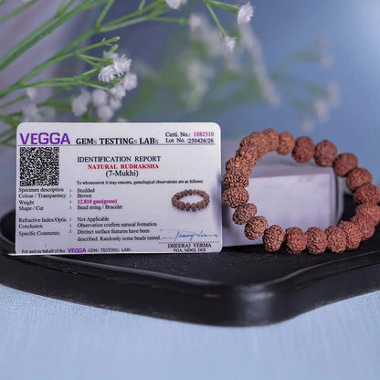 7 Mukhi Rudraksha Bracelet Online